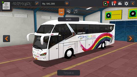 15 Livery MOD Zeppelin G3 MBS Team BUSSID Paling Keren