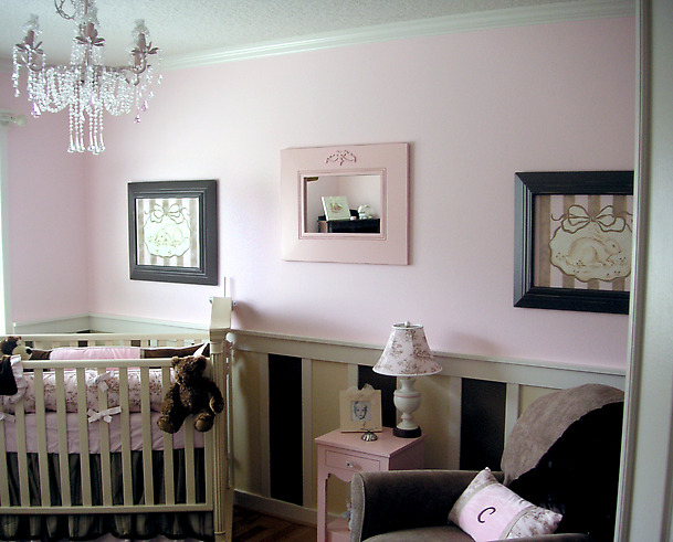 baby girl nursery. source