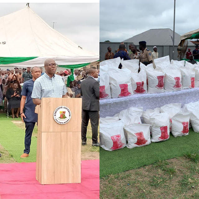 Oyo State Gov Flags Off Distribution Of Palliative To The Citizens