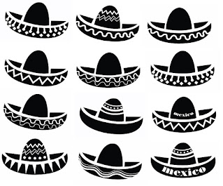 Mexico Sombrero svg,cut files,silhouette clipart,vinyl files,vector digital,svg file,svg cut file,clipart svg,graphics clipart