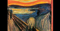  Langit dalam lukisan The Scream.