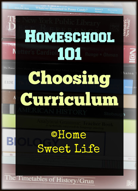 Choosing Curriculum, homeschool curriculum, Homeschool 101