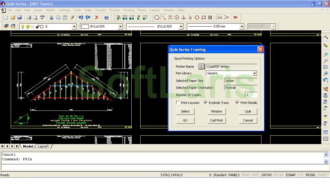 Lisensi Quick  Series  Briscad Software  Laris