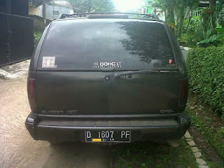 Dijual Blazer DOHC 1997 hitam 43 juta nego halus lokasi Bandung.