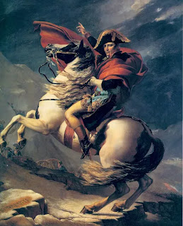 Napoleão Cruzando os Alpes - www.professorjunioronline.com