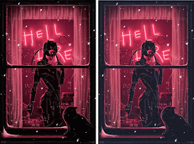 Batman Returns “Miss Kitty” Catwoman Screen Print by Matt Ryan Tobin x Bottleneck Gallery x DC Comics