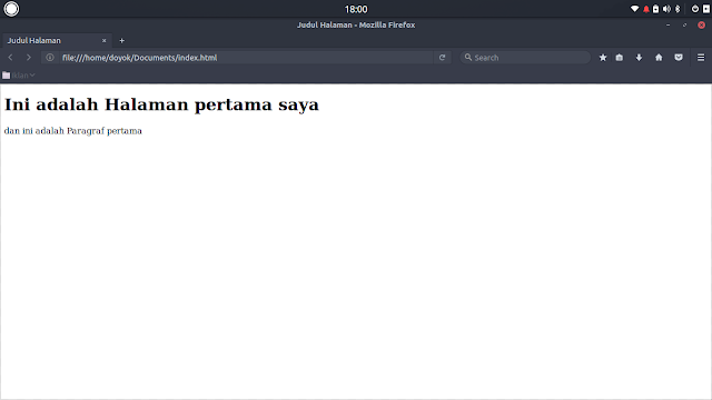 Pengenalan HTML