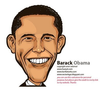 Caricatures Of Obama. caricature obama and dog
