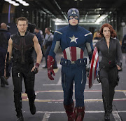 Hawkeye, Cap and Black Widow