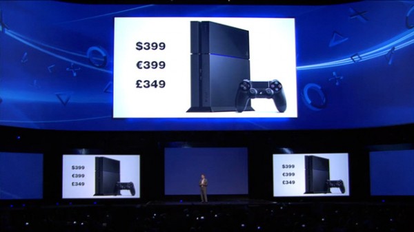 Image avec les Prix de la PS4