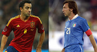 Spanyol vs Italia hasil Imbang!