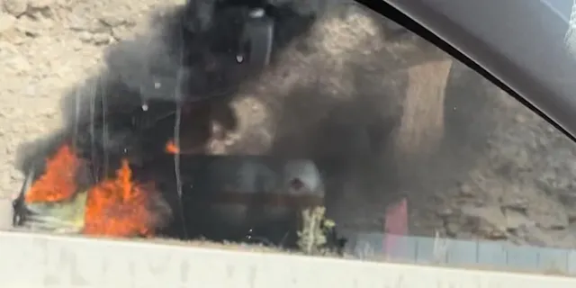 Πυρκαγιά σε όχημα