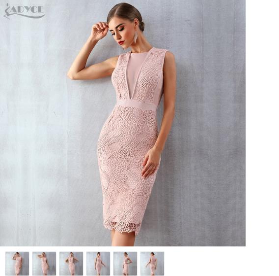 Womens Peach Colored Dresses - Online Sale Offer Today
