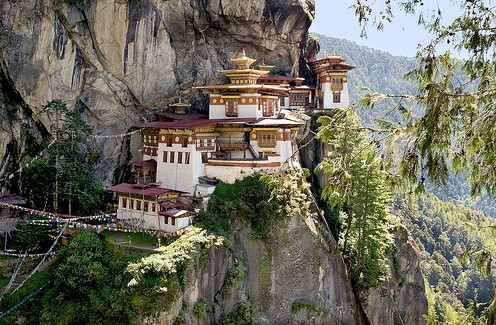 Tiger Nest at Bhutan