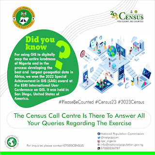 All in the preparation of census 2023 