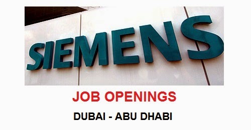 SIEMENS JOB OPENINGS | DUBAI ABU DHABI