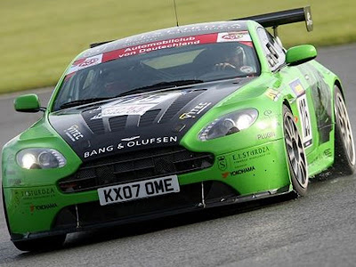 Aston Martin Sport Cars Green Vantage V1