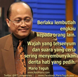 Kumpulan Kata Kata Bijak Mario Teguh