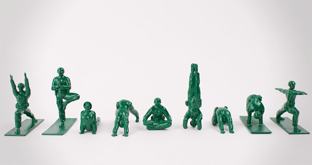 Yoga Joes Soldiers