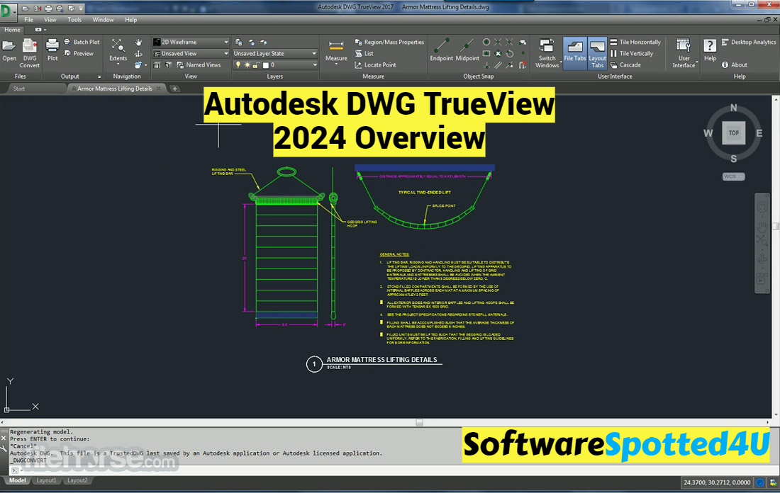 Autodesk DWG TrueView 2024 Overview SoftwareSpotter4u
