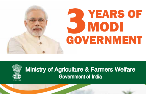 Agricultural and Allied Development - 3 Years of Modi Government Report