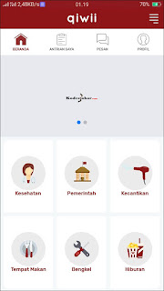 Fitur aplikasi qiwii