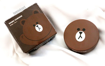 [REVIEW] MISSHA X LINE FRIENDS CUSHION BROWN