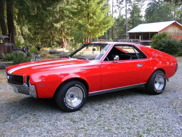 Rare Viper Red, 1968 American Motors AMX