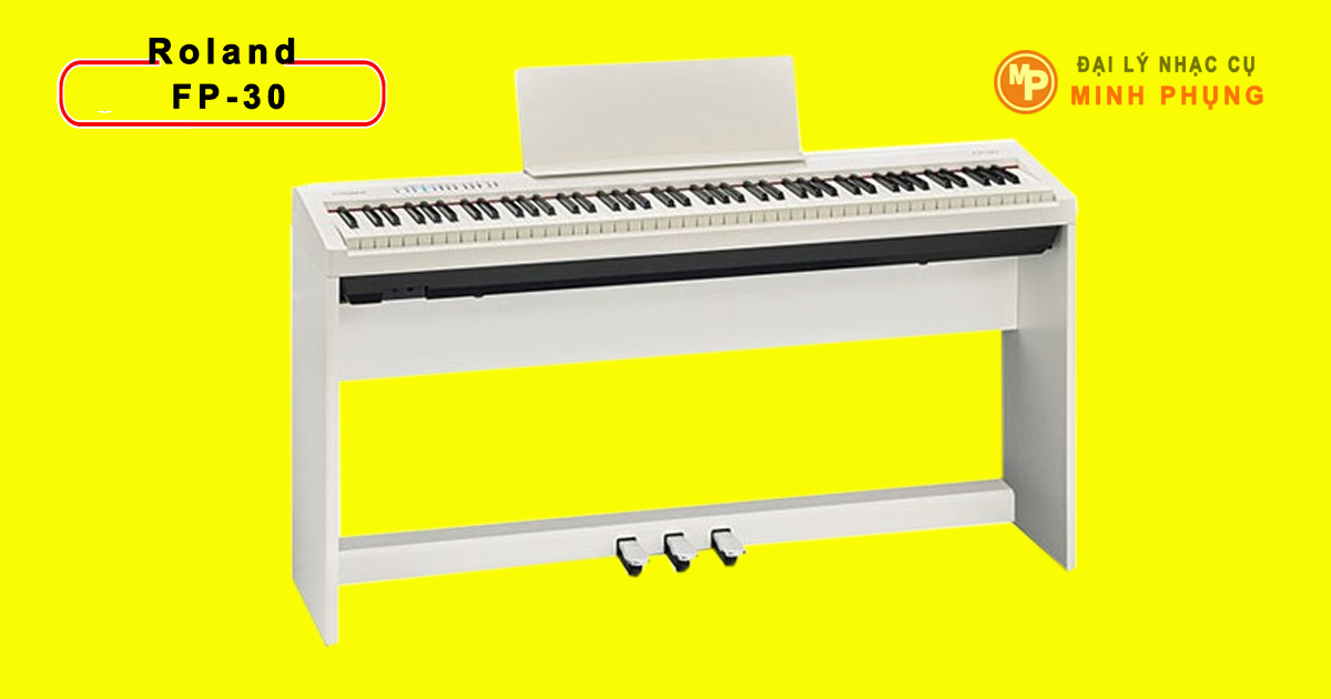 Đáng Giá Đàn Piano Điện Roland FP-30 Chính Hãng Nhập Từ Nhật