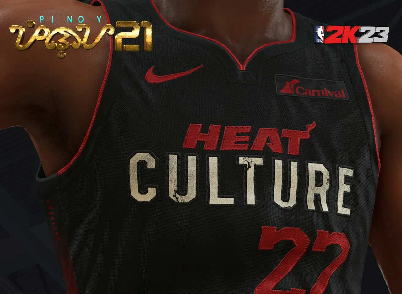 NBA 2K24 Miami Heat 23-24 City Edition Jersey