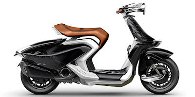 Yamaha 04Gen Concept Scooter side image