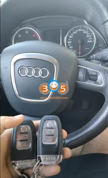 Add Audi Q5 2012 Key with OBDSTAR X300 DP Plus 1