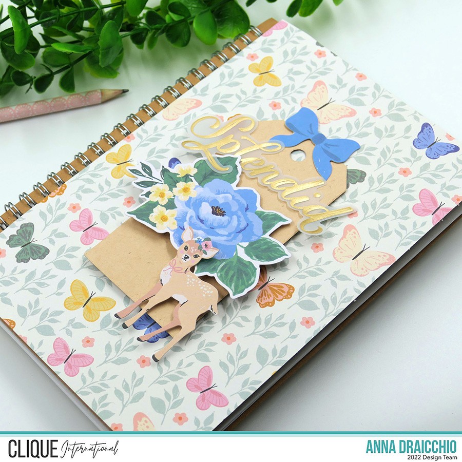 Fai da te: Quaderno personalizzato con materiali da scrapbooking – Clique  Kits