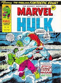 Mighty World of Marvel #166, Aquon vs the Hulk