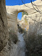 Love Valley trail - passing under arch