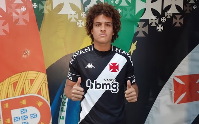 Vasco anuncia a contratação do lateral esquerdo Neto Borges