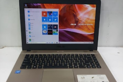Harga Laptop Asus X441MA Bekas RAM 4 GB HDD 1 TB Intel N4000 di Pasaran