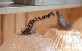 Upcycled Glass Light Globes, Bliss-Ranch.com