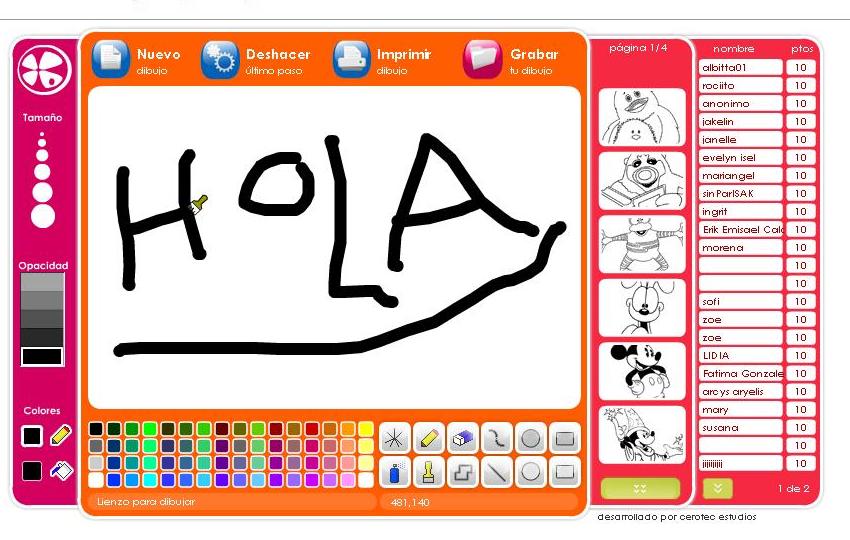 Educación Inicial Córdoba: Juegos para pintar y colorear