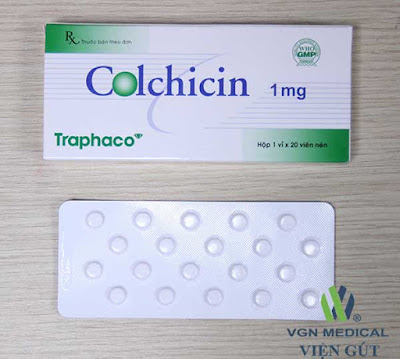 Thuốc colchicine bệnh nhân gút cần dùng khi nào ? 