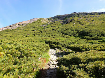 白山　御前峰　参道