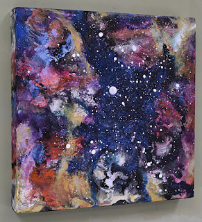 night skies and galactic painting