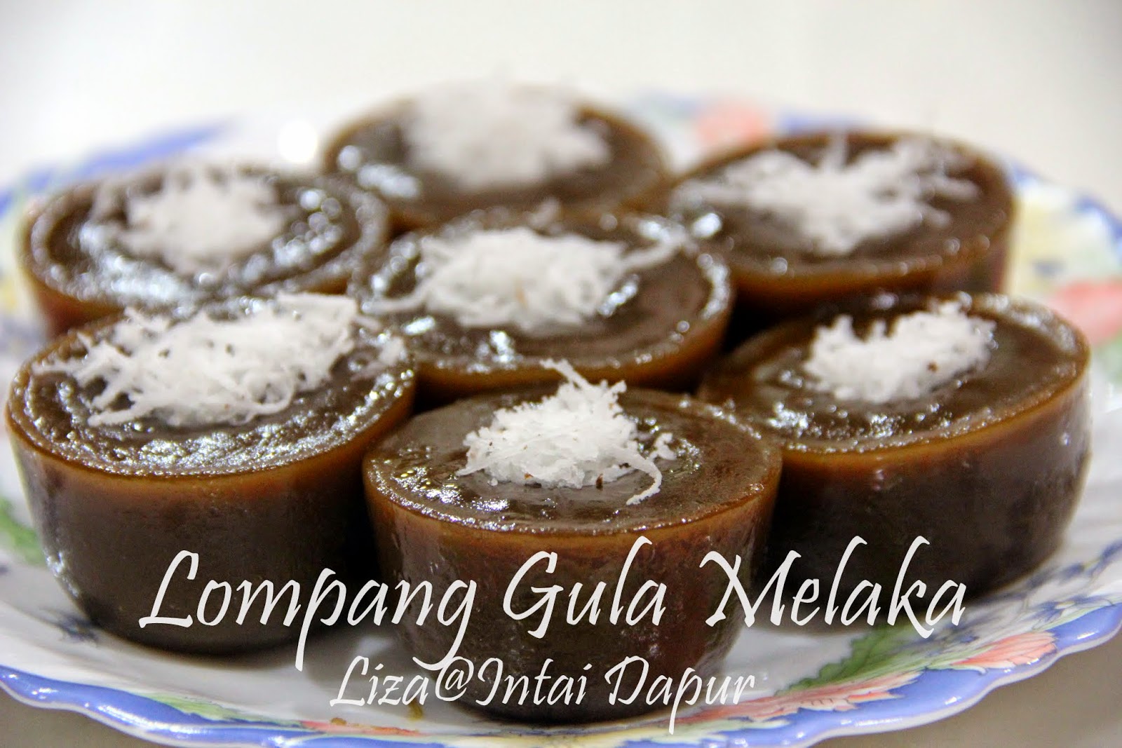 INTAI DAPUR: Lompang Gula Melaka / Kuih Lesung Pipit