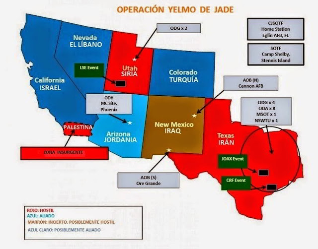 Operación, Yelmo de Jade, illuminati