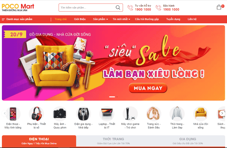 Template blogspot mua sắm tiếp thị liên kết