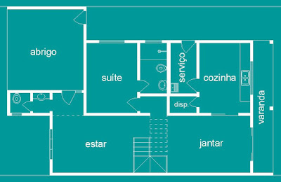 Planta baixa do pavimento térreo