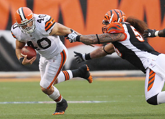 Peyton Hillis vs Bengals