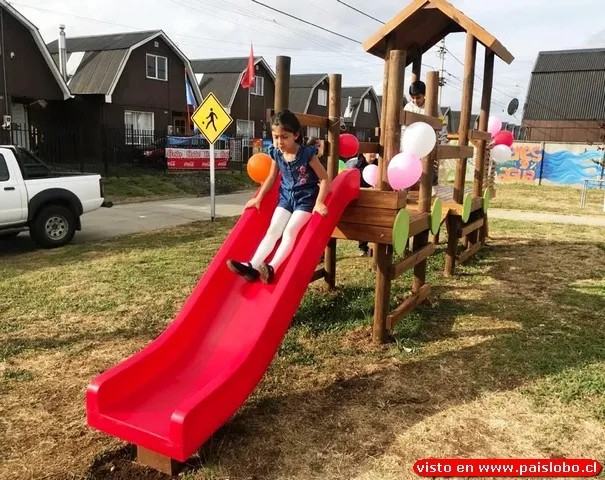 Osorno : Vecinos de Villa Portal Osorno inauguraron juegos infantiles