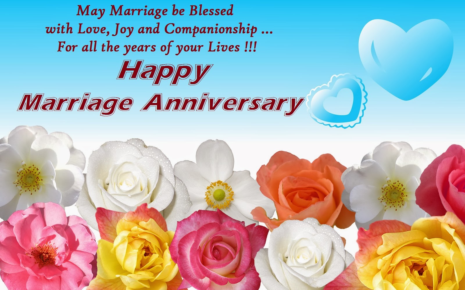 Download 1st Marriage  Anniversary  Wishes HD Cards 