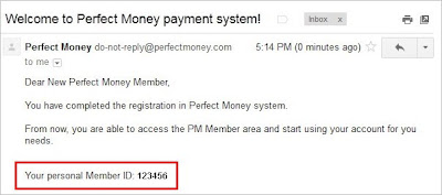 Cara pendaftaran akun Perfect Money (PM)